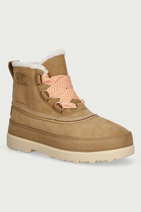 Sorel W AMBLER FIRESIDE CHUKKA buty damskie skórzane brązowe 2175061263