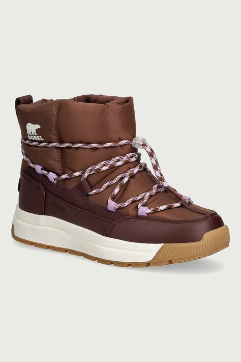 Sorel WHITNEY III SLIP-ON WP śniegowce damskie brązowe 2138501244