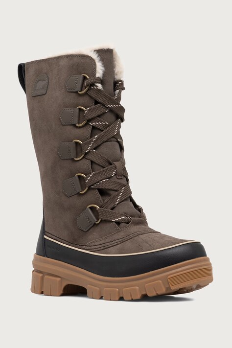 Sorel TORINO V TALL WP OUTDRY śniegowce damskie zielone 2106691245