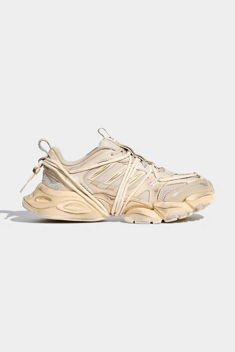 adidas Originals XLG Runner Deluxe 2.0 sneakersy na platformie damskie beżowe KZ7205