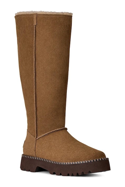 UGG W Uptowner Tall Boot śniegowce damskie zamszowe brązowe 1180414.LBNZ