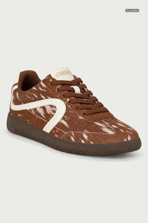 Verbenas SIMONA ANIMALIER sneakers dámske hnedé 9802451188