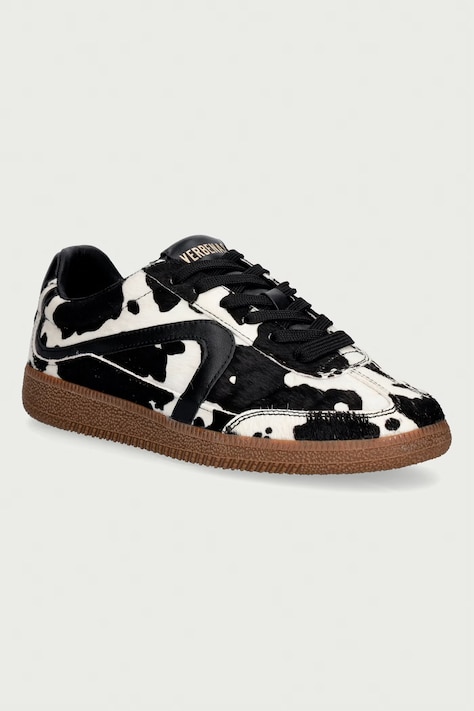 Verbenas SIMONA ANIMALIER sneakers γυναικεία δερμάτινα μπεζ 9802451188
