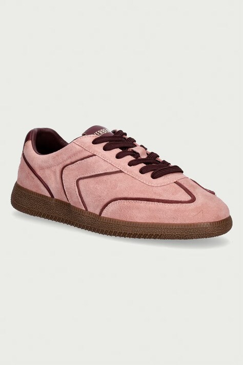 Verbenas SOUND BRUME sneakersy damskie zamszowe różowe 9802651114