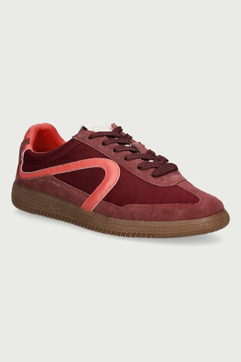 Verbenas SIMONA NISE sneakersy damskie bordowe 9802451107