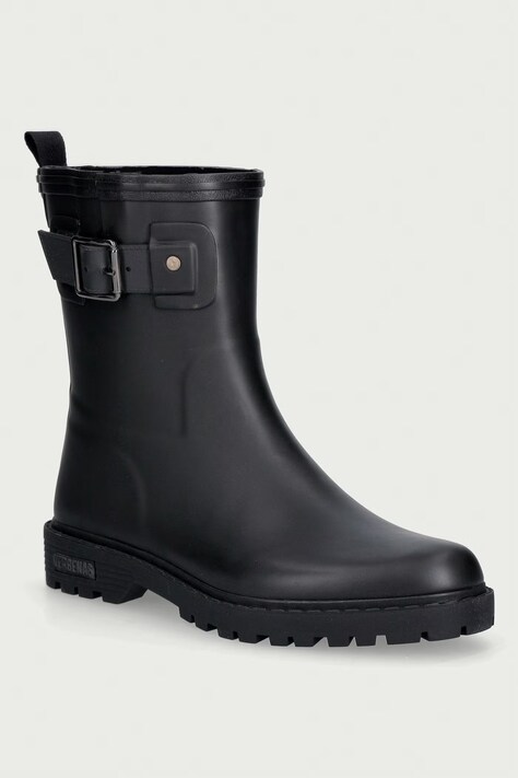 Verbenas Kalosze damskie GADEA SMOOTH czarne 6501161189