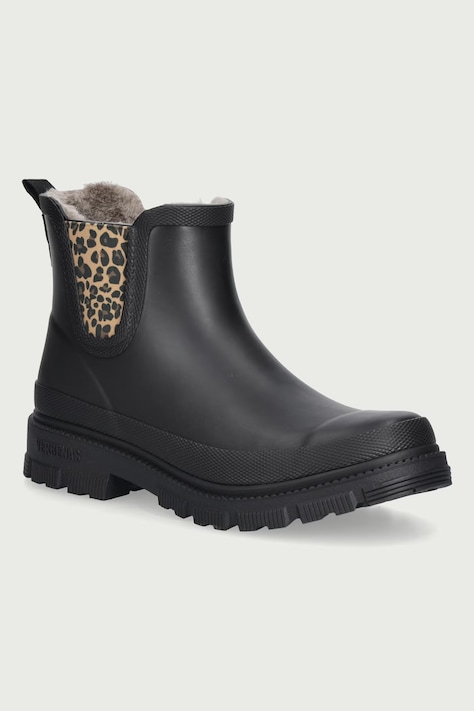 Verbenas Gumene čizme za žene LUA FUR SMOOTH COMBI ANIMAL crne 9302181201