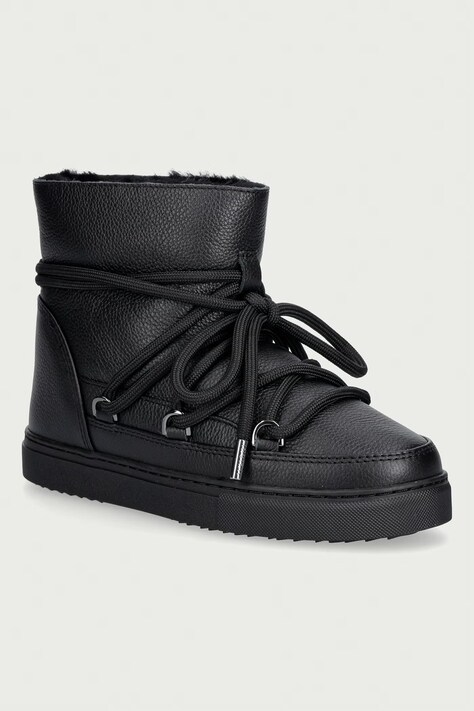 Inuikii Full Leather śniegowce damskie skórzane czarne 1001.003.0252