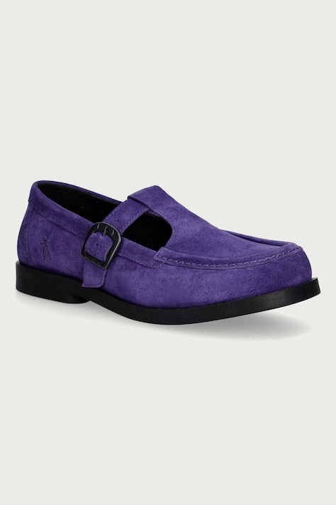 Fly London stivaletti da donna in scamoscio ARFE535FLY violetti P145535003