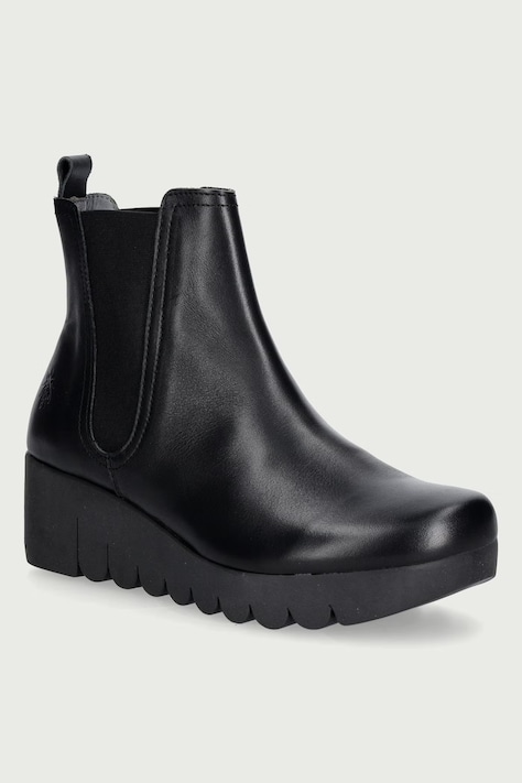 Fly London Ghete scurte pentru femei din piele VOIL505FLY negri P145505000