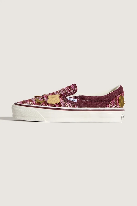 Vans LX Classic Slip-On 98 πάνινα sneakers Γυναικεία ροζ χαμηλά VN000D9WRPK1