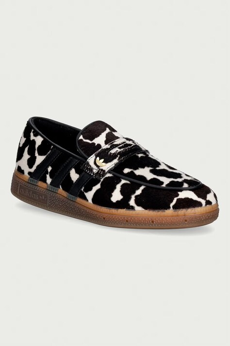adidas Originals Mokasyny damskie Handball Spezial Loafer czarne KK0921