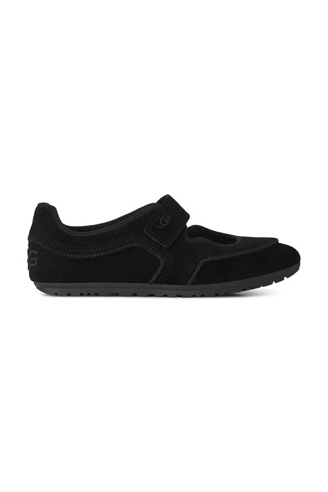 UGG Balerinke od brušene kože W Quill Mary Jane crne 1187530.BLK