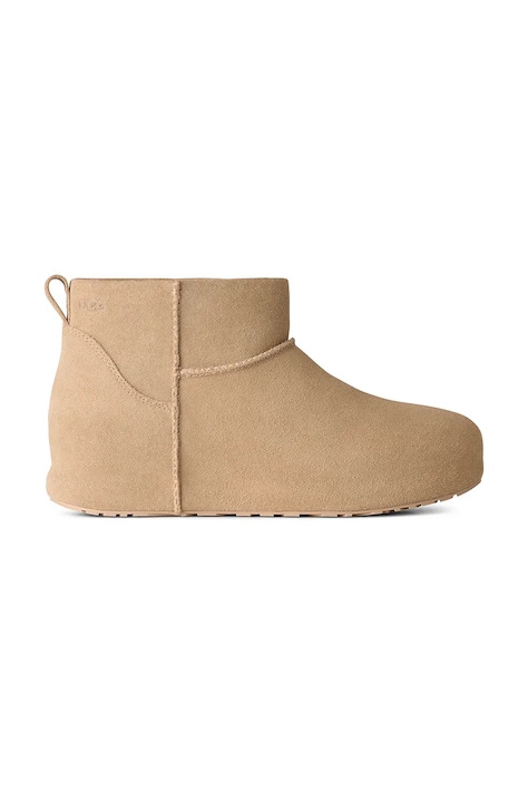 UGG W Classic Mini Enwrap snežni čevlji ženski semišasti bež 1180412.MDSD