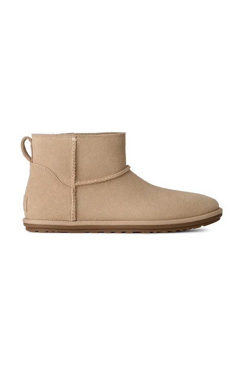 UGG W Classic Mini Deconstructed snežni čevlji ženski semišasti bež 1179832.SAN