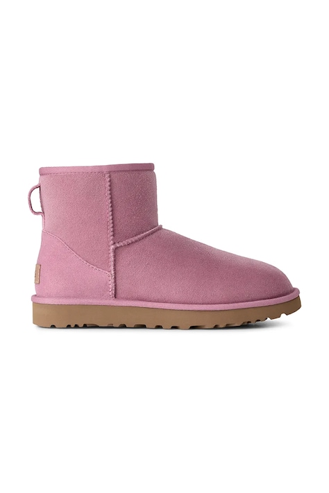 UGG W Classic Mini II zimske čizme za žene od brušene kože roze 1016222.DYR