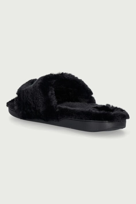 Lacoste шльопанці жіночі з плюшевою обробкою Serve Slide Dualiste Slides — фото 3