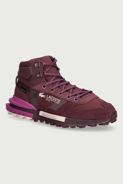 Lacoste Ghete de drumeție pentru femei ELITE ACTIVE WINTER burgundia 52SFA0070