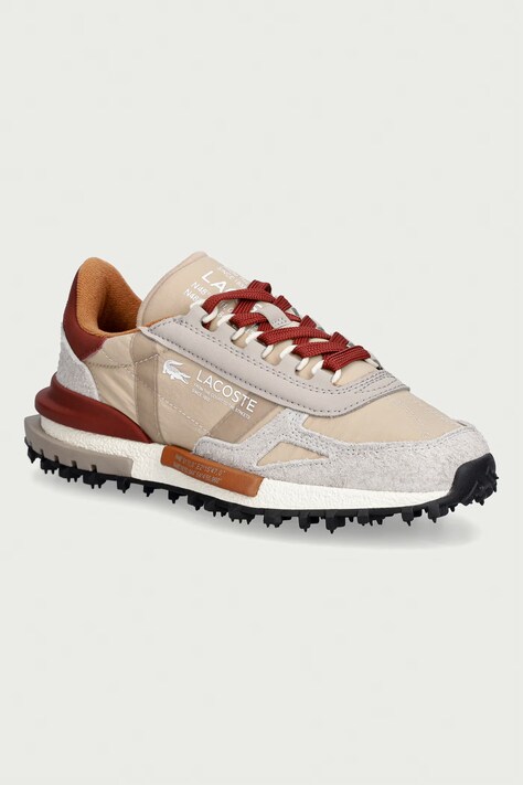 Lacoste ELITE ACTIVE sneakersy damskie beżowe 52SFA0077