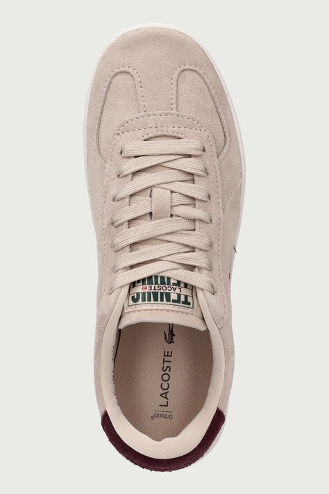 Lacoste BASESHOT PRO кросівки жіночі шкіряні — AW26-OBDY59, бежевий — фото 4