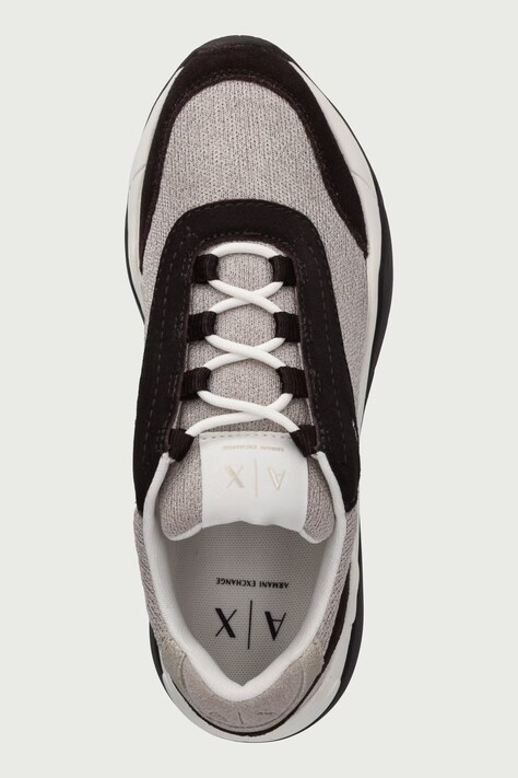 Armani Exchange Sneakersy damskie beżowe XW003129 AF27443 M6462