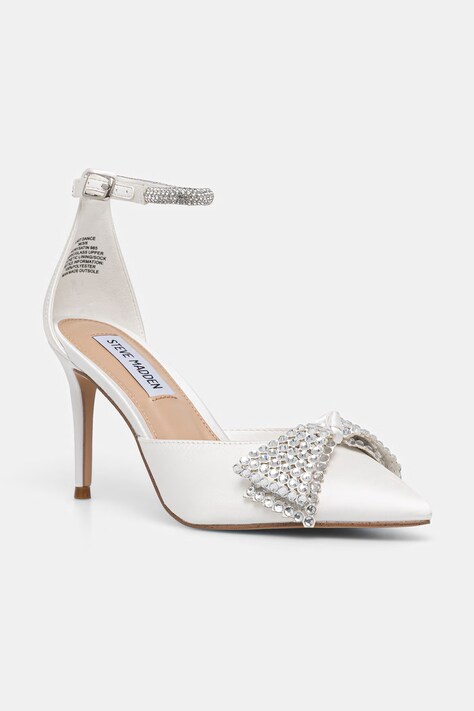 Steve Madden szpilki Last Dance białe 11005297