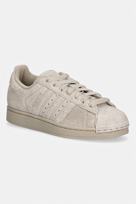 adidas Originals Superstar II sneakersy damskie zamszowe beżowe KJ4654