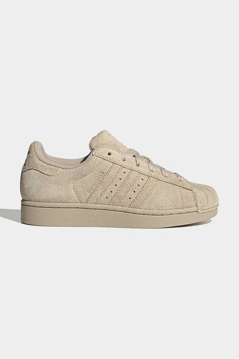 adidas Originals Superstar II tenisice za žene od brušene kože bež KJ4654