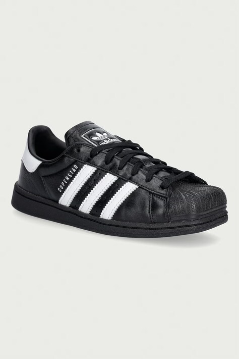 adidas Originals Superstar SQ sneakersy damskie skórzane czarne KI0201