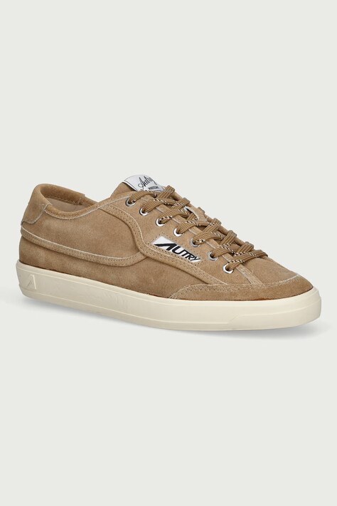 AUTRY Windscape sneakersy damskie zamszowe brązowe SCLW KQ07
