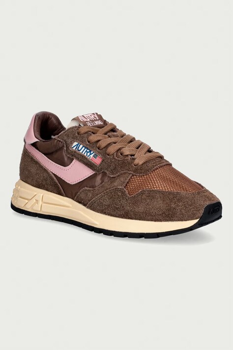 AUTRY Reelwind sneakersy damskie brązowe WWLW UT12