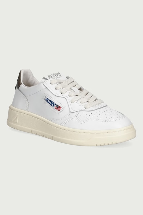 AUTRY Medalist sneakersy na platformie damskie skórzane białe AULW LL28