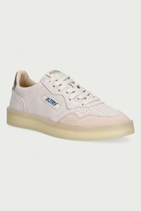 AUTRY Medalist sneakersy damskie zamszowe beżowe AULW HQ02