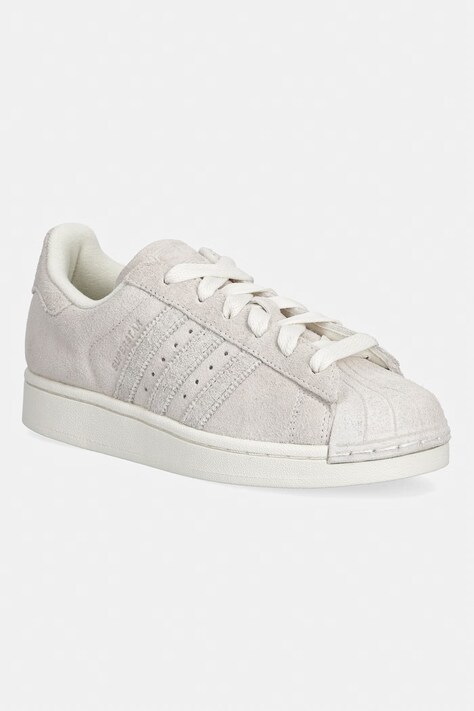 adidas Originals Superstar II sneakersy damskie zamszowe beżowe KK3298