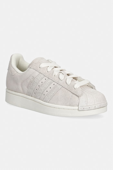 adidas Originals Superstar II sneakersy damskie zamszowe beżowe KK3298