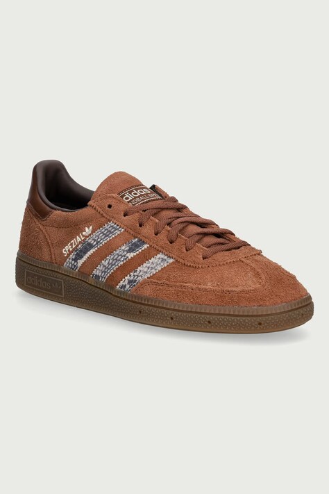 adidas Originals Handball Spezial sneakersy damskie zamszowe brązowe KI2165