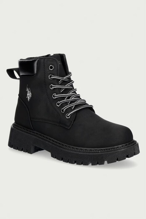 U.S. Polo Assn. Čizme za žene AMBRA002A crne AMBRA002W/GUY1