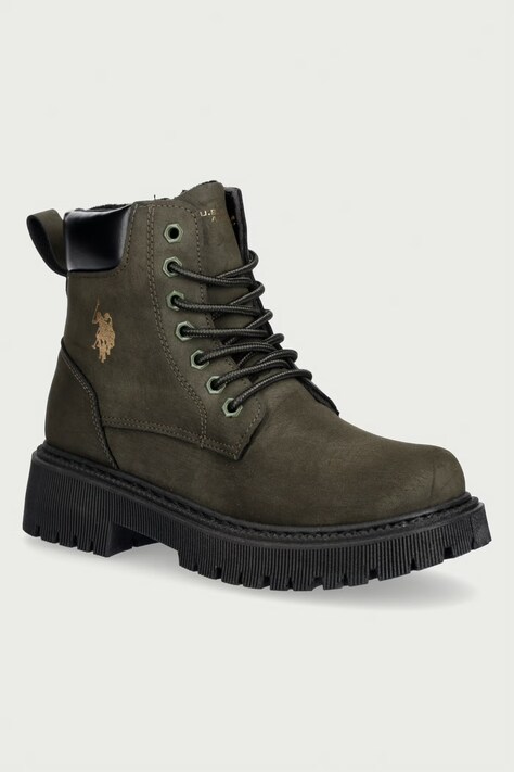 U.S. Polo Assn. Čizme za žene AMBRA002 zelene AMBRA002W/GHY1