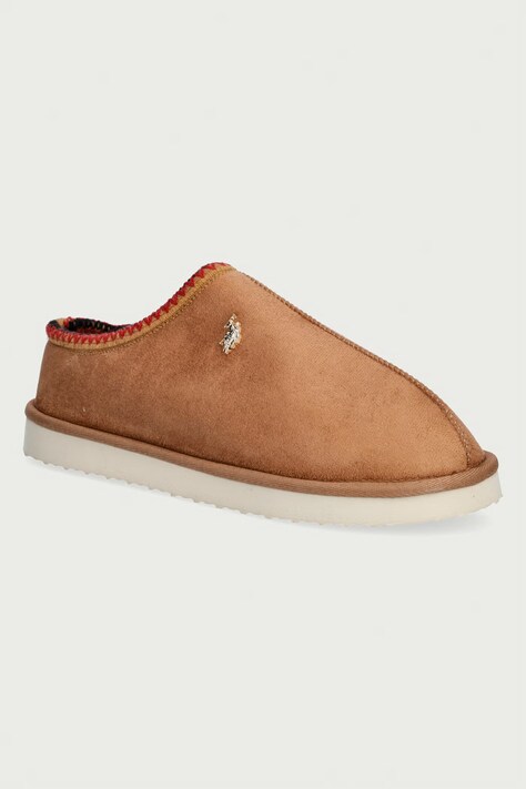 U.S. Polo Assn. Пантофи дамски VERENY001A бежови VERENY001W/GT1