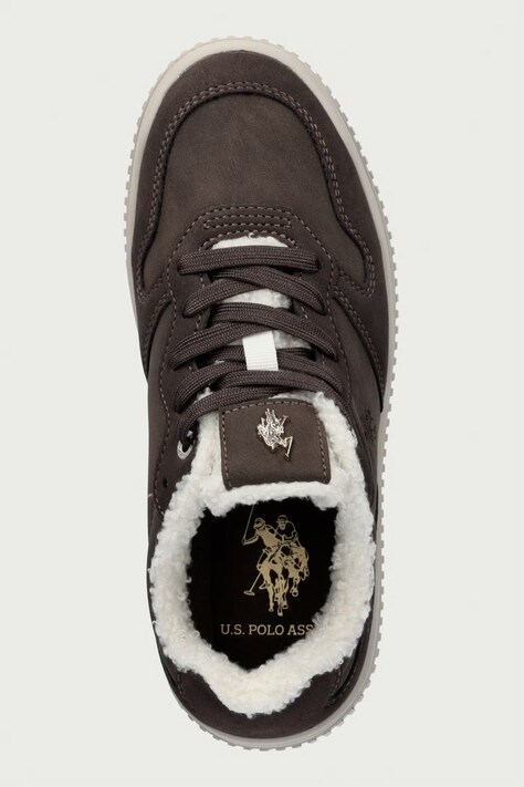 U.S. Polo Assn. AMBER001 кросівки жіночі — AW26-OBDYCO, коричневий — фото 4