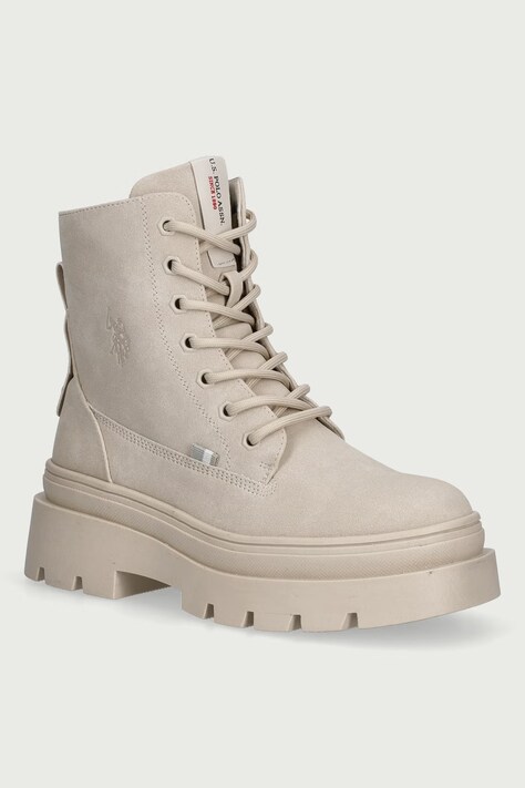 U.S. Polo Assn. Gležnjače za žene SHONA004 bež SHONA004W/GH1