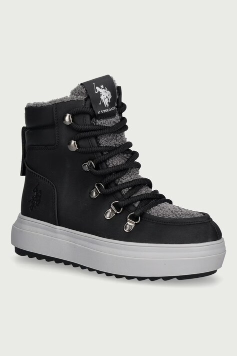 U.S. Polo Assn. ICY010 śniegowce damskie czarne ICY010W/GUF1