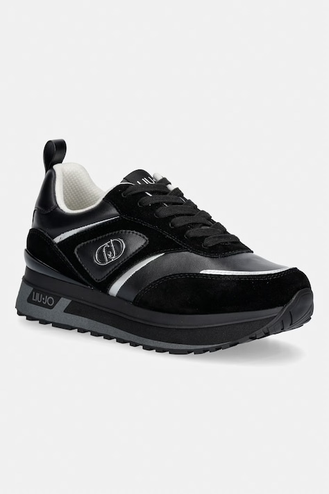 Liu Jo LIU JO MAXI WONDER 97 sneakers dámske kožené čierne BF6005PX31022222