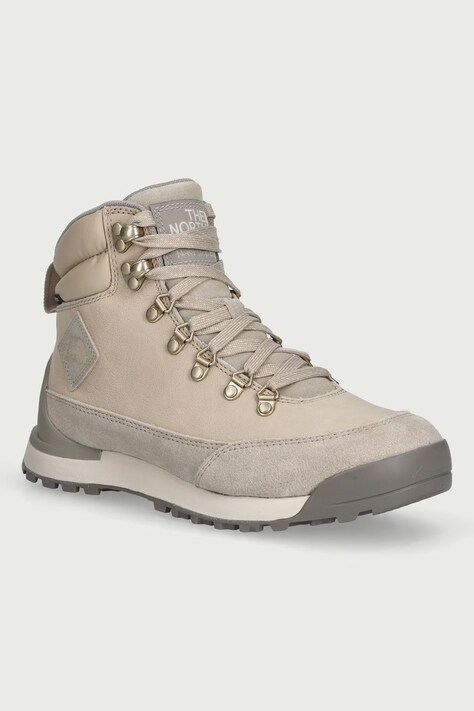 The North Face Back to Berkeley IV Leather snehule dámske kožené béžové NF0A8A9EU5D1