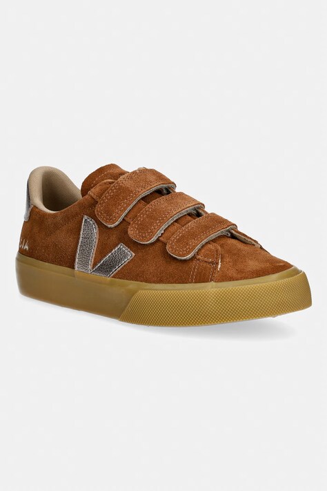 Veja RECIFE LOGO sneakers γυναικεία σουέτ καφέ RC0321814A