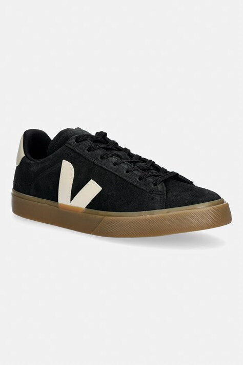Veja CAMPO SUEDE sneakers γυναικεία σουέτ μαύρα CP0322311A