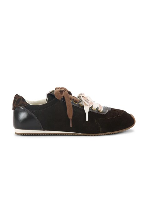 Kurt Geiger London Islington Sneaker sneakersy damskie zamszowe czarne 4396039029