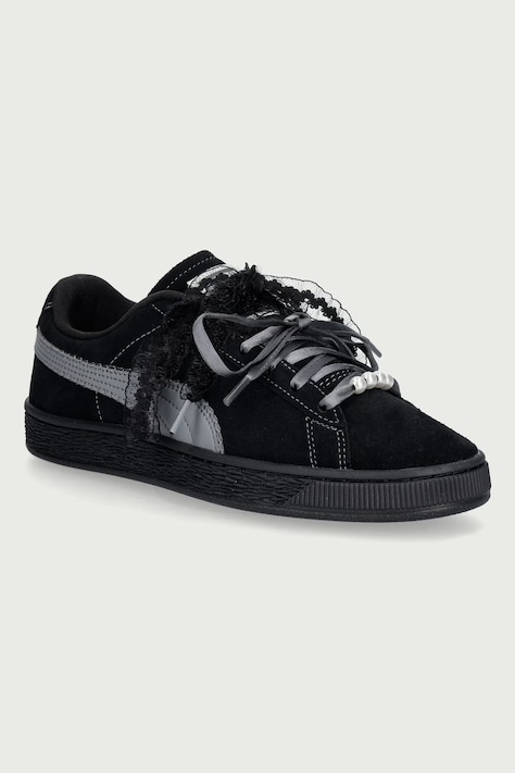 Puma Suede Bloom sportcipő női velúr fekete 408330