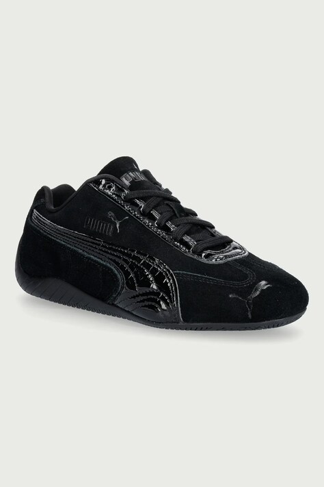 Puma Speedcat Croc sneakersy damskie zamszowe czarne 407674