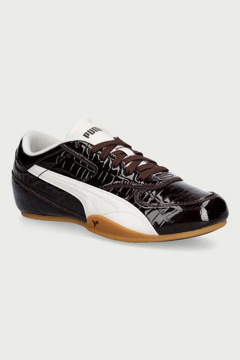Puma Bella Mina Croc sneakersy damskie brązowe 407668